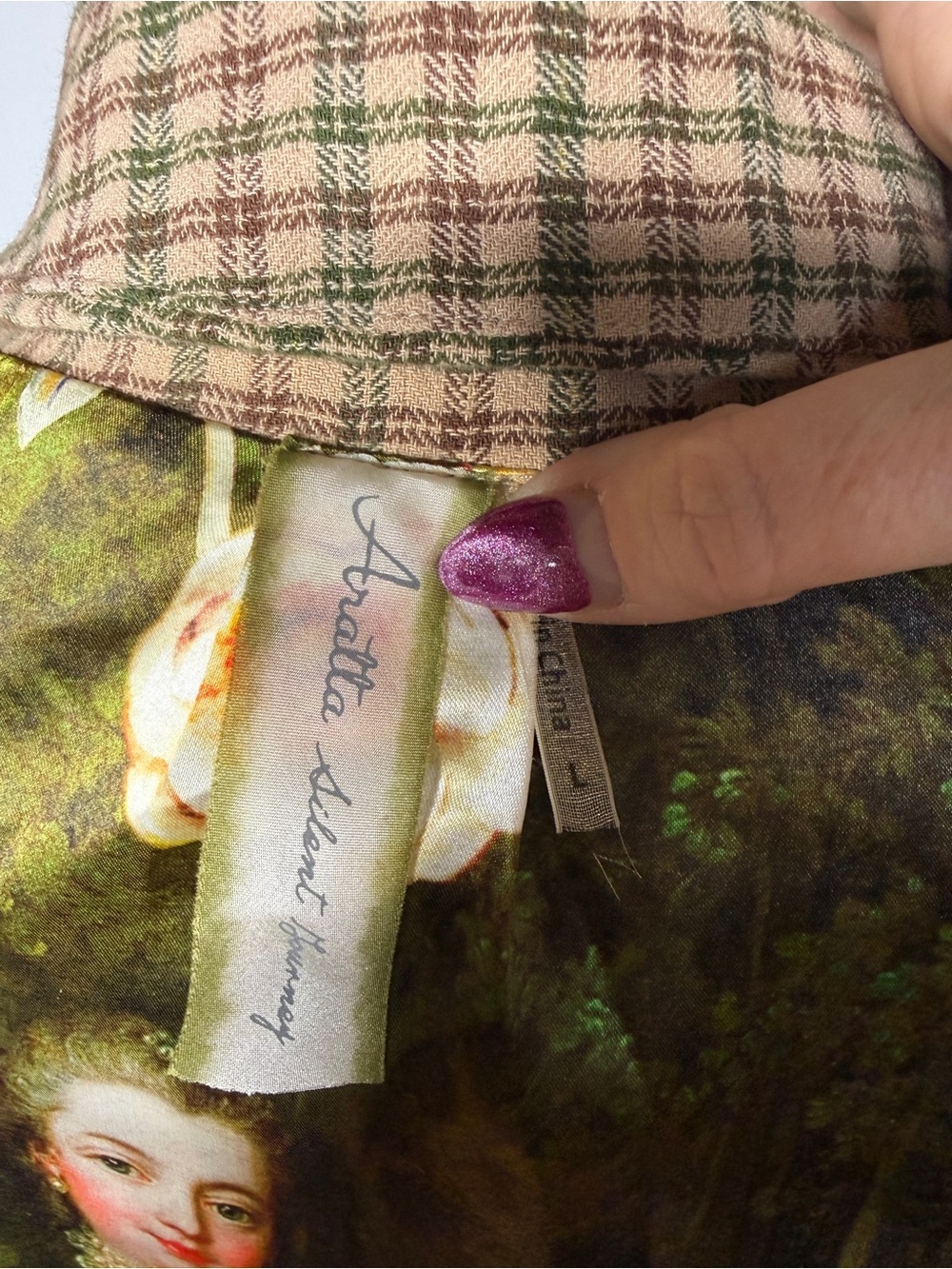 Aratta Diana Blazer #fall #tailored #cottagecore #plaid - Picture 13 of 16